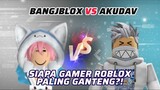 Akudav vs Bangjblox: Siapa Gamer Roblox Paling Ganteng!? | MRI PanSos Kap #short