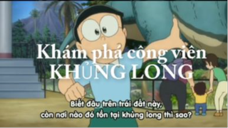 Khám phá công viên KHỦNG LONG cùng doremon