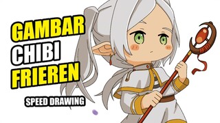 Gambar Chibi Frieren - Speed Drawing