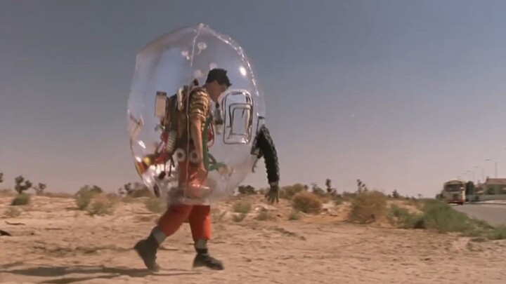 An American mom, worried her son would get infected, sealed him inside a giant bubble—sound like the