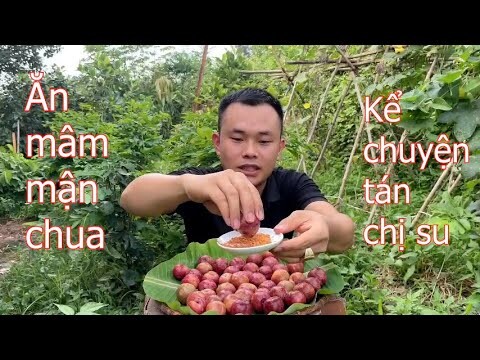 Đức Sơn Vlog Ăn Mận Chua Và Kể Chuyện Tán Chị Su