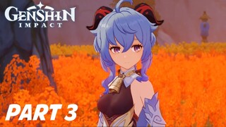 Ganyu Story Quest Walkthrough Gameplay Part 3 (Japanese Dub) | Genshin Impact Ganyu