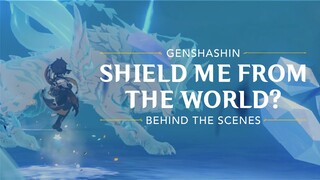 Zhongli's Shield: Expectation vs Reality [Behind the Scenes Genshin Impact Video]