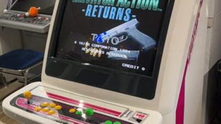 y2mate.com - TAITO Egret II Arcade cabinet  Elevator Action Returns attract mode