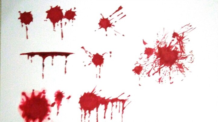 [Vẽ tranh] Dạy bạn cách vẽ vết máu bằng bút marker