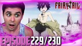 "EVERYONE IS SHRINKING" Fairy Tail Ep.229,230 Live Reaction!