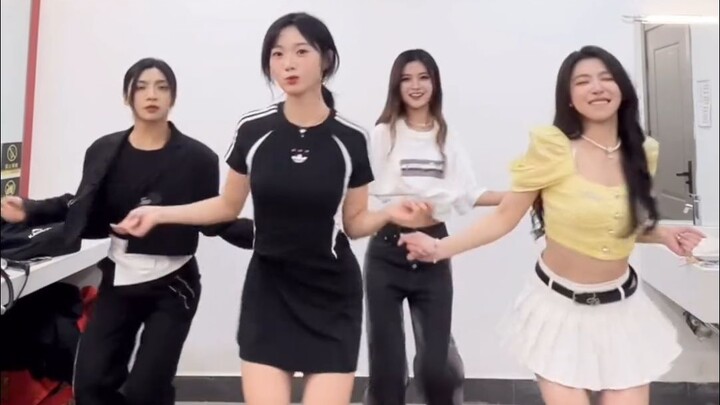 【Gen1es】240721 Wang Ke, from Produce Camp 2020, and Lin Junyi, Su Simiao, take on the Tell Me challe