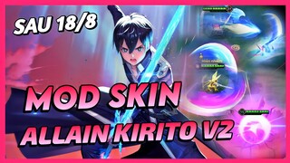 Mod Skin Allain Kirito V2 Sau 18/8 Mới Nhất Mùa 23 Full Hiệu Ứng Không Lỗi Mạng | Yugi Gaming