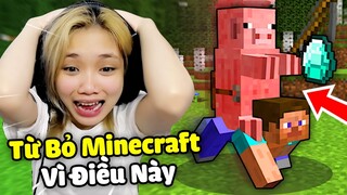 Noob Ruby Từ Bỏ MINECRAFT Chỉ Vì Điều Này...😰