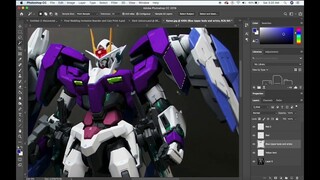 How to pre-visualize a custom paint job for your Gundam model kit!