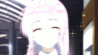 shikimori cantik sekaligus senyum kawai.para wibu pasti tau artinya kawai