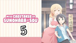 Sunoharasou no Kanrinin-san Episode 5 Subtitle Indonesia