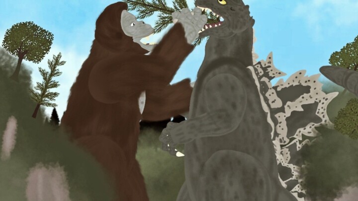 [DC2/King Kong vs. Godzilla] Tampilan model buatan sendiri 1962 Godzilla 1962 King Kong