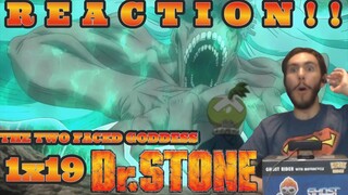 Hyoga Attacks: Dr. Stone 1x19 REACTION!! "To Modernity"
