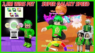AMAZING! Habiskan 15M Wins Demi Dapatkan Evolusi Pet Super Speed Di Race Clicker