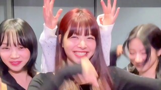 好可爱！姐姐们：就静静看着恩採跳～