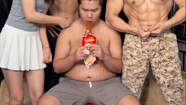带小胖自律 |不要小看任何一个人 每个人都可以是潜力股只是缺少机会和勇气 这套练腹肌的正确顺序 还不会练的 可以跟着我们一起练起来
