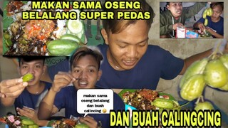 MUKBANG OSENG BELALANG DAN BUAH CALINGCING | dadan channel auto ngakak