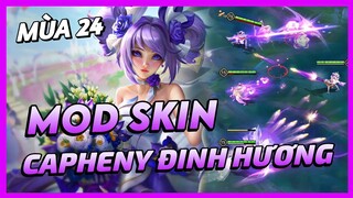 Mod Skin Capheny Tử Đinh Hương Mùa 24 Mới Nhất Full Hiệu Ứng Không Lỗi Mạng | Yugi Gaming