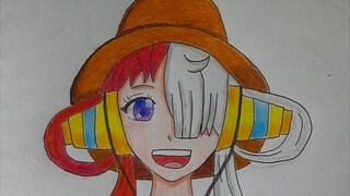 Coloring Uta From Anime One Piece