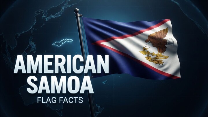 American Samoa Flag 🇦🇸 | 3D Animated Flag & Flag Facts