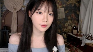 【nara治愈】超好睡的采耳视频来啦！nara竟然差点睡着了？