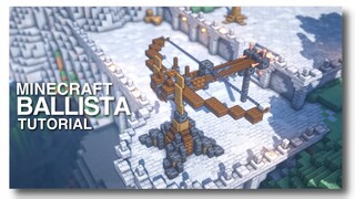 Minecraft: How to Build a Ballista! (1.17)