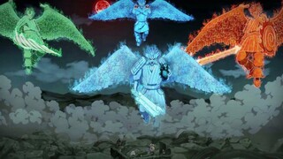 The full body of Susanoo appears on the stage, what is oppression?