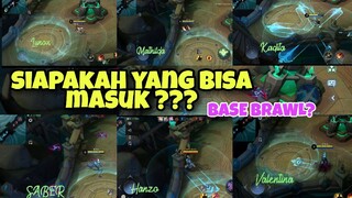 HANYA HERO INI YANG BISA MASUK KE BASE BRAWL ‼️🤔