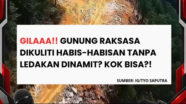 Melihat sisi lain aktivitas penambangan batu granit terbesar di Gunung Baiya, Tiongkok.