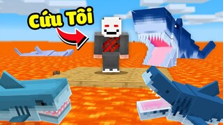 Minecraft nhưng Tôi Sinh Tồn Trong Thế Giới Dung Nham