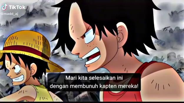 semua yg lihat pasti ketawa lihat kekonyolan nya Luffy