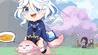 【原神】芙宁娜：狐狸快跑！我带你去吃蛋糕!