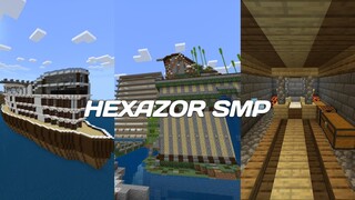 MELIHAT BANGUNAN-BANGUNAN YANG KU BUAT DI HEXAZOR SMP DARI S1 - S3 ! Nostalgia Hexazor SMP😂