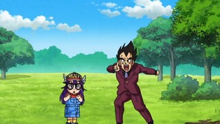 Arale appears in Dragon Ball