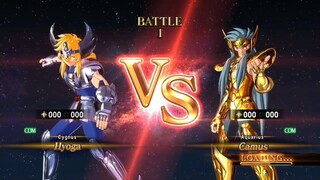 CYGNUS HYOGA VS AQUARIUS CAMUS || PERTARUNGAN MURID DAN GURU