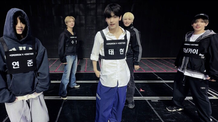 "I'll See You There Tomorrow" Dance Practice (Part Switch Version) | TXT