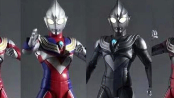 ในประเทศ SHF กระดูกแท้แกะสลัก Ultraman Tiga รุ่นสีขาว