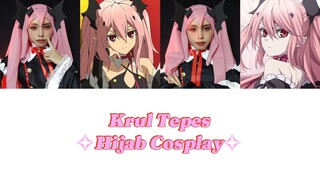 KRUL TEPES HIJAB COSPLAY||Chammak Challo||Owari No Seraph