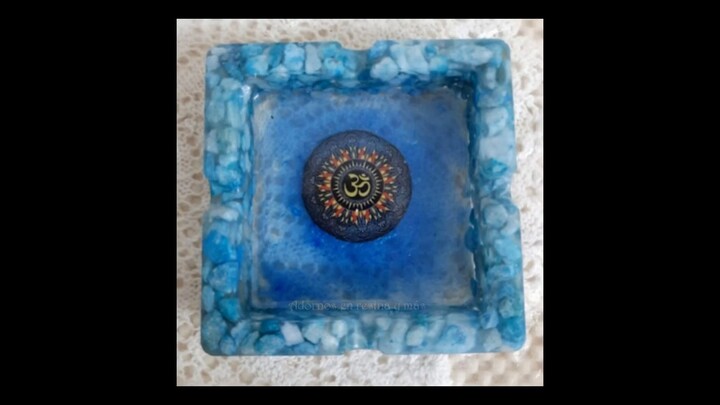 Epoxy resin ashtrays