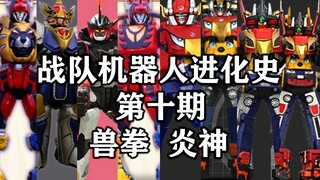 全机超级合体的诞生 【战队机器人进化史第十期】