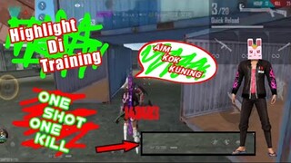 Highlights in training (headshot moment) -FREE FIRE INDONESIA-