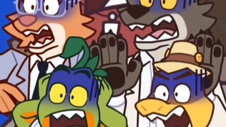 furry villain continues to scream#animation