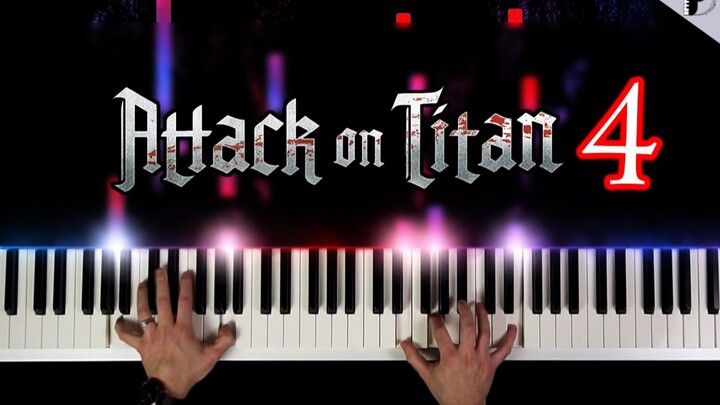 Attack on Titan musim terakhir OP "My War" penampilan piano yang super membara!