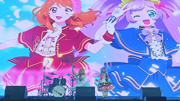 【Laala-DoReMi】Machida Rara bước vào thế giới thực, hát live và nhảy đôi cùng Ōzora Akira (không phải