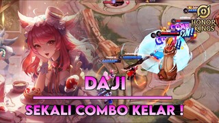 Daji || Pakai Daji Sekali Combo Musuh Auto Kelar - Honor Of Kings