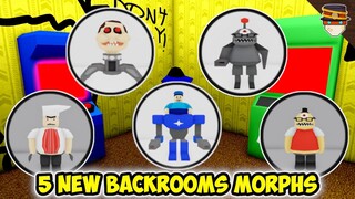 [UPDATE] How to get ALL 5 NEW BACKROOMS MORPHS in Backrooms Morphs | Roblox