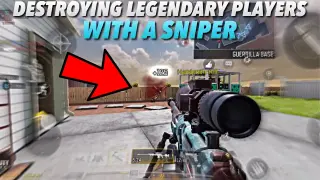 DESTROYING LEGENDARY PLAYERS WITH A SNIPER