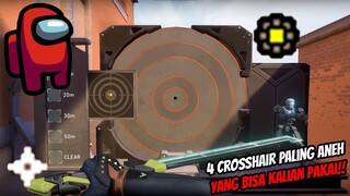 4 CROSSHAIR PALING ANEH YANG BISA KALIAN PAKE | Valorant Indonesia