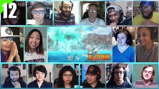 Dr. Stone Season 1 Episode 12 Reaction Mashup | ドクターストーン